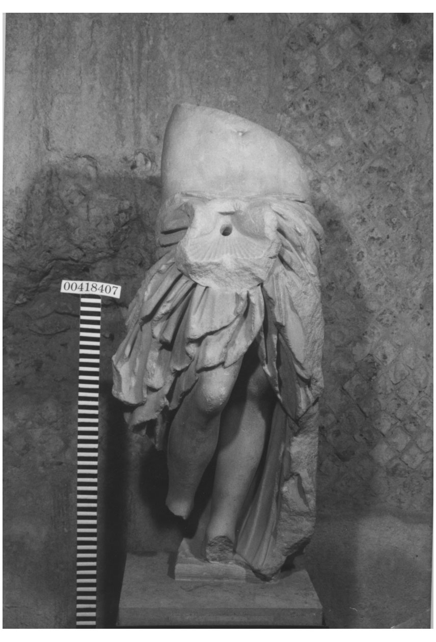 Mitologia Greco-Romana: Venere con manto e conchiglia (Statua) (I d.C, II d.C)