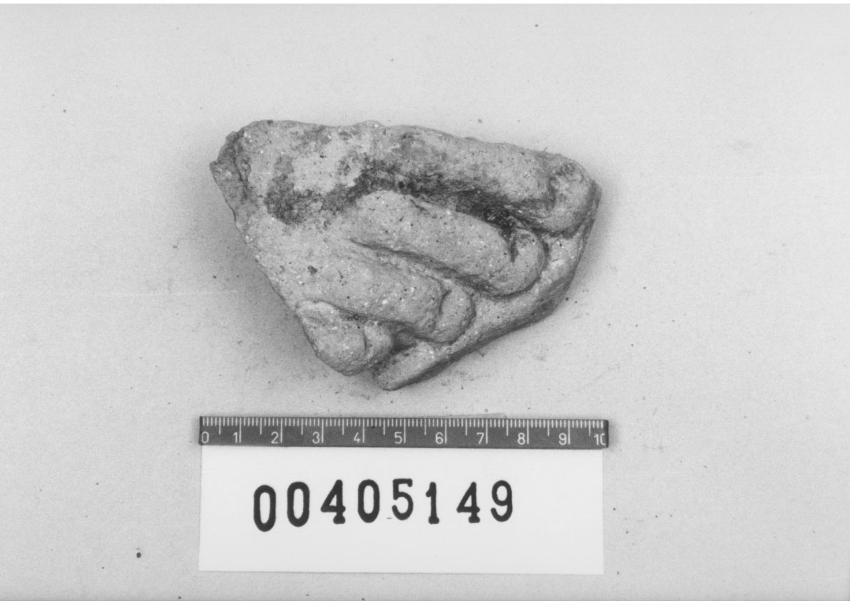 Piede destro (Votivo anatomico, Fregellae, tipo ND I) (III a.C, II a.C)