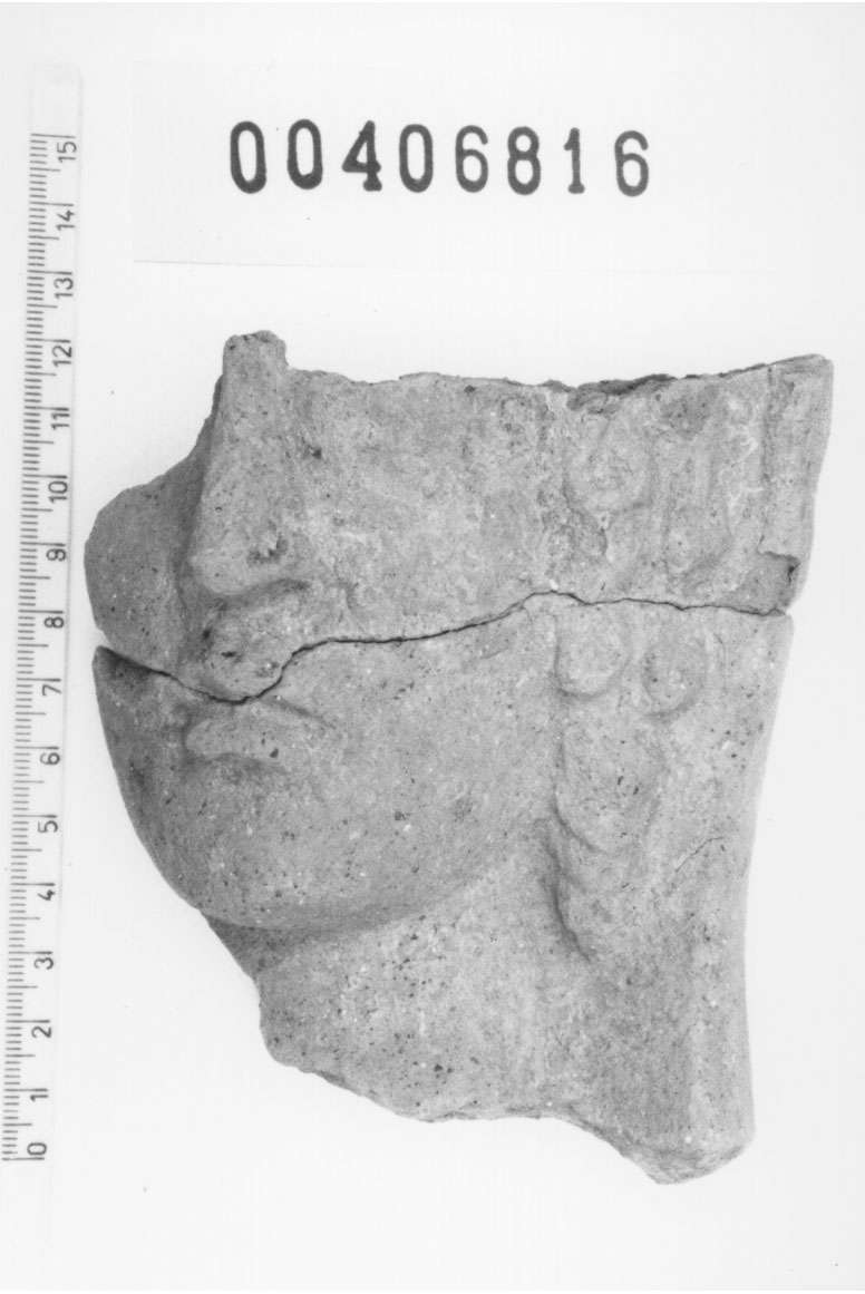 Figura femminile (Testa, Fregellae, tipo A 2 I Beta) (III a.C, II a.C)