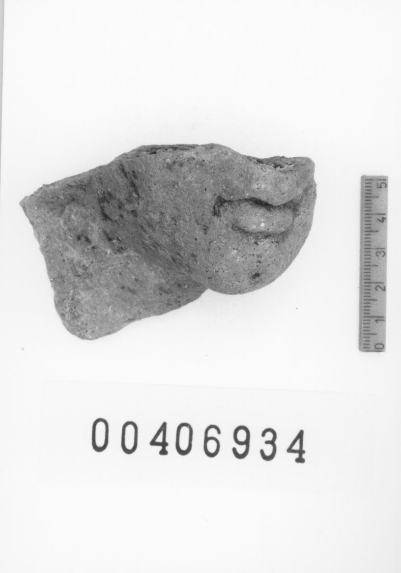Figura maschile (Testa, Fregellae, tipo A 1 II) (III a.C, II a.C)