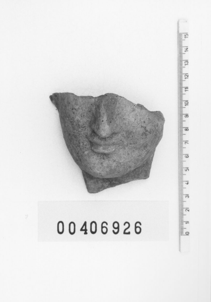 Figura maschile (Testa, Fregellae, tipo A 1 III) (III a.C, II a.C)