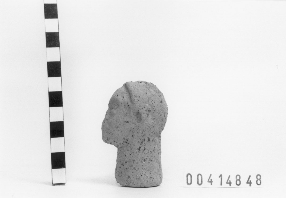 Figura maschile (Mezza testa votiva) (III a.C, II a.C)