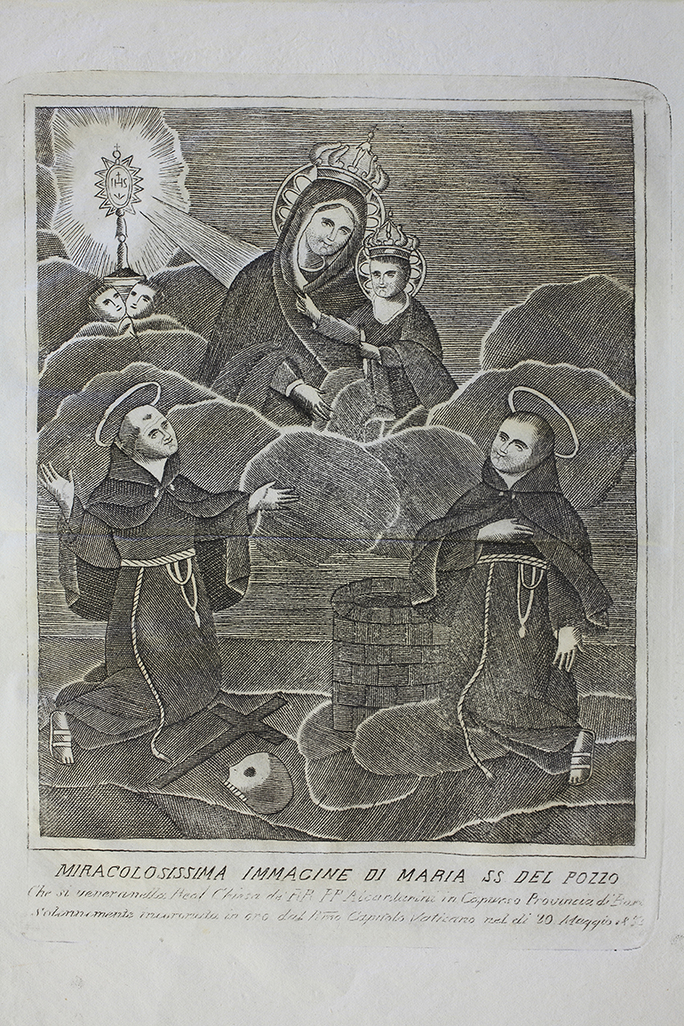 Madonna del Pozzo (stampa) - ambito italiano (secc. XIX/ XX)