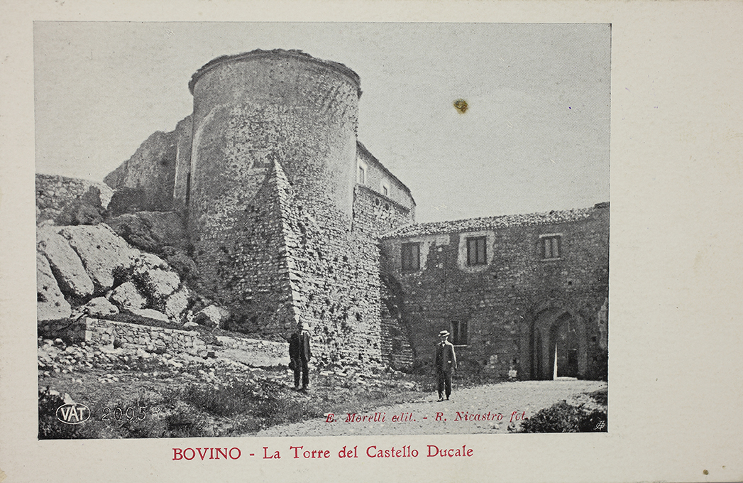Bovino. Torre del Castello Ducale (positivo) di Nicastro, R (XX)