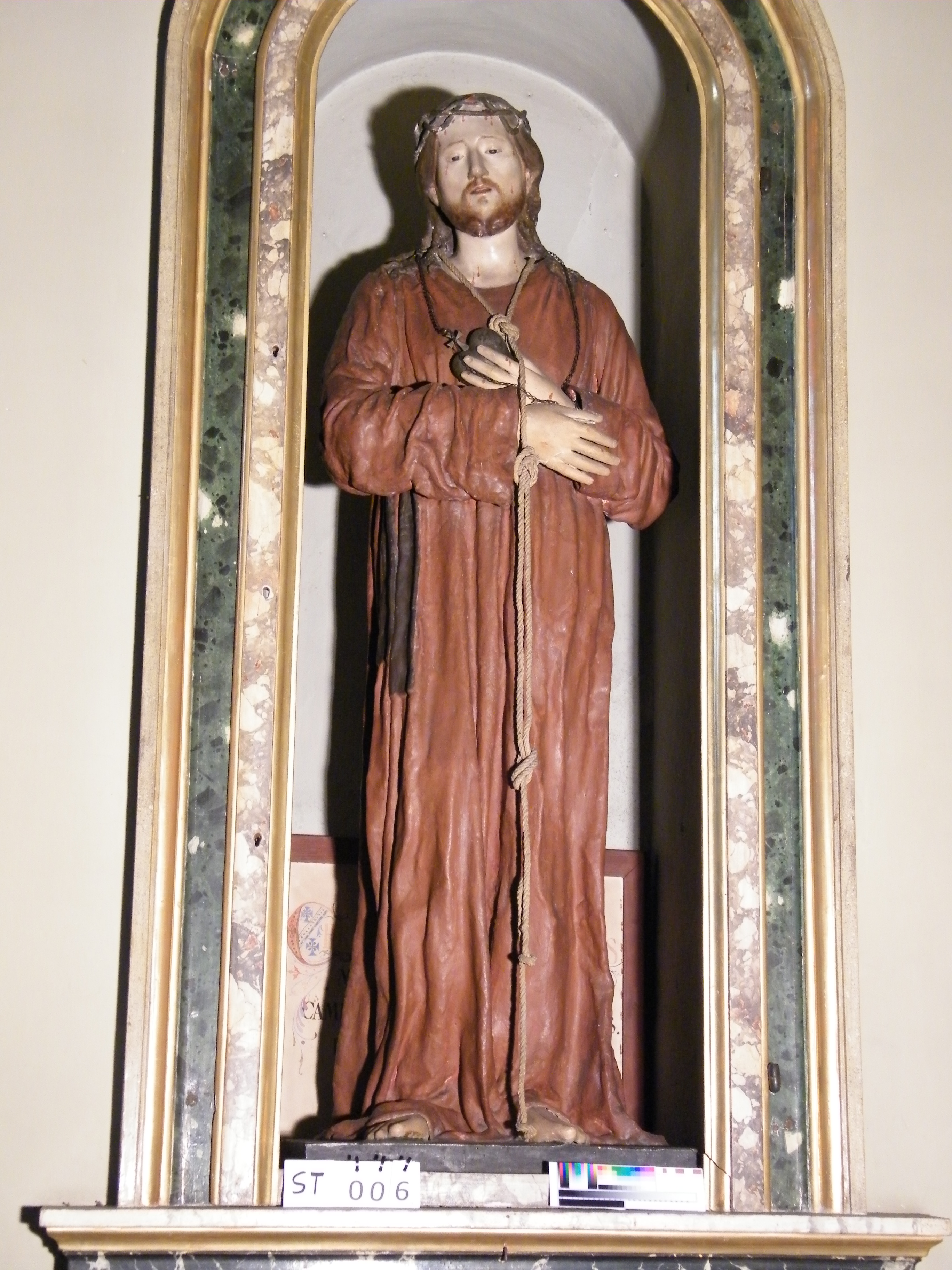 Gesù Nazareno, Ecce Homo (statua devozionale) - ambito marchigiano (XIX)