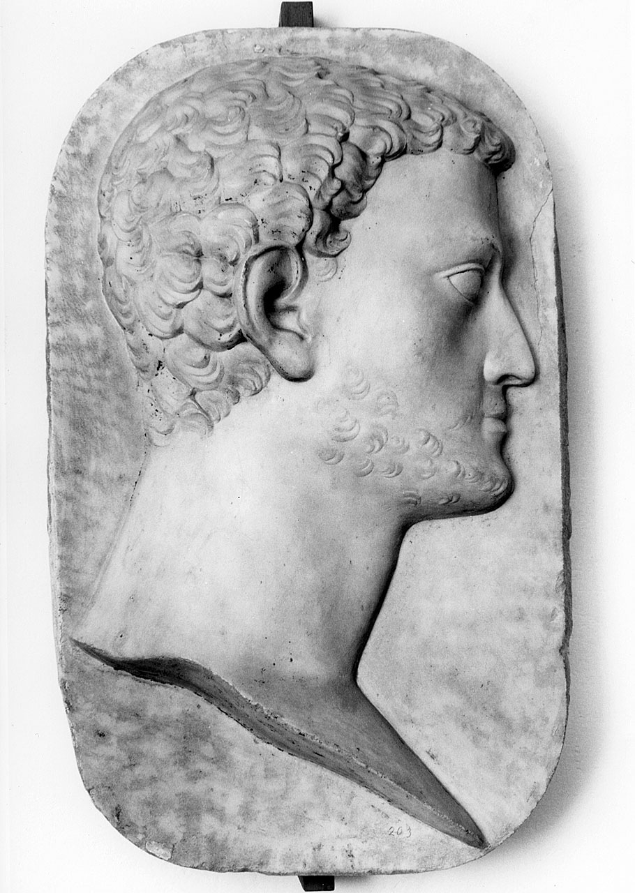 ritratto di Cosimo I de' Medici (rilievo) di Bandinelli Bartolomeo detto Baccio Bandinelli (scuola) (sec. XVI)
