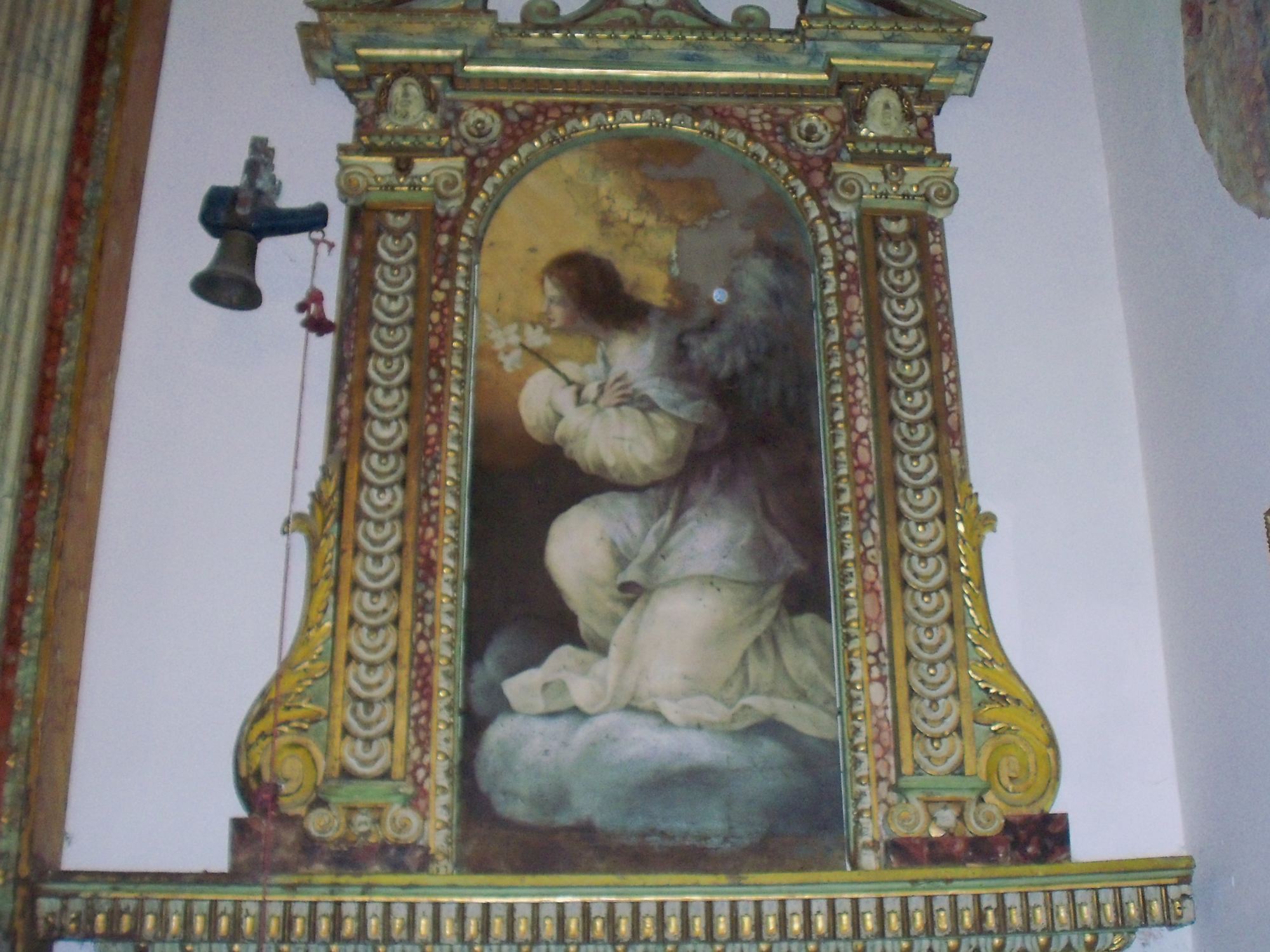 Angelo (dipinto, elemento d'insieme) - bottega Italia centrale (XVIII)