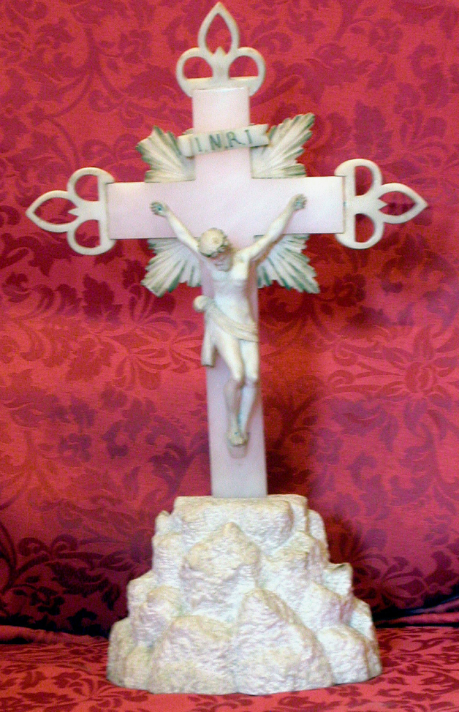 Cristo crocifisso (scultura, opera isolata) - bottega volterrana (inizio sec. XIX)