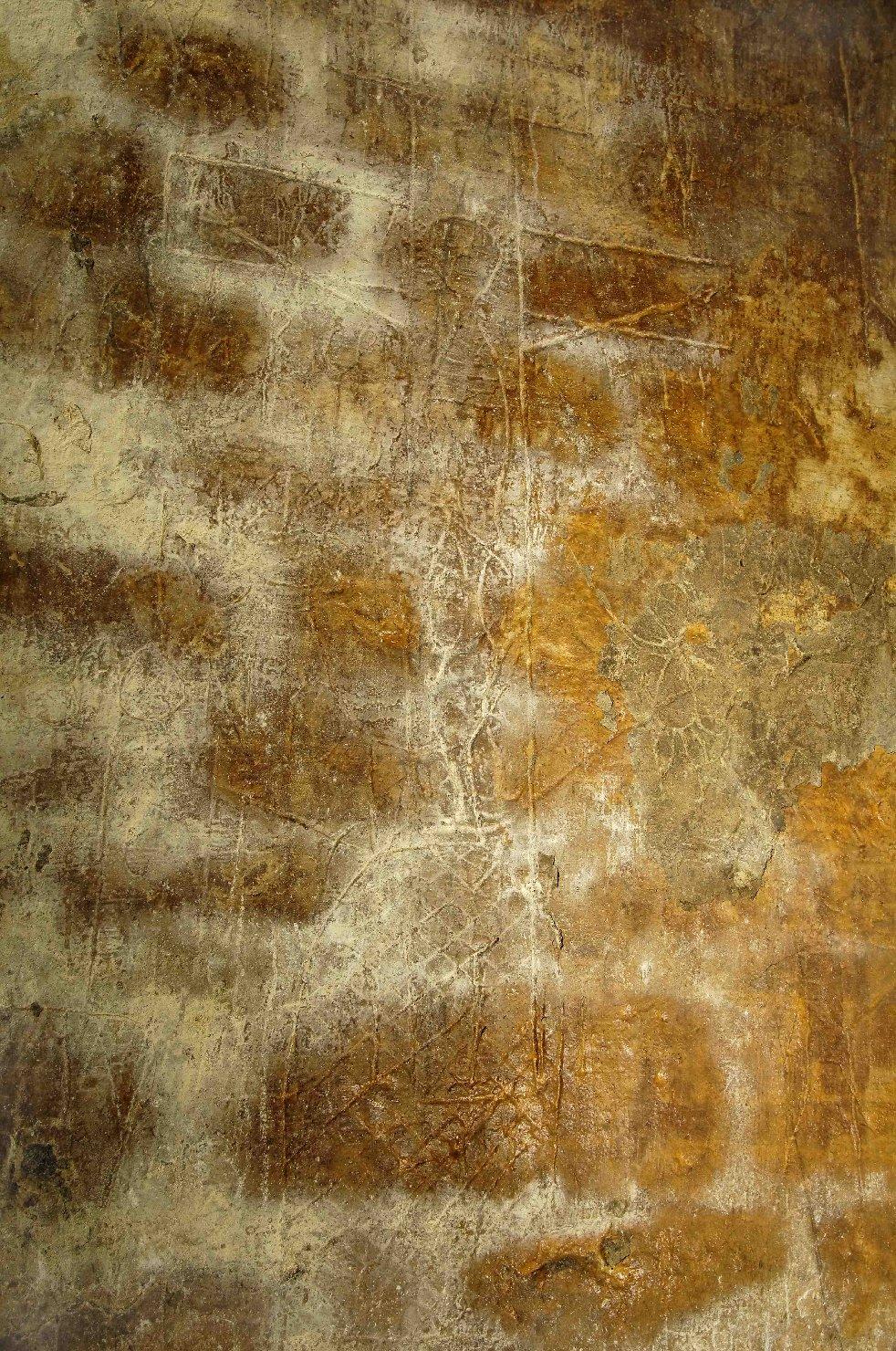 decorazione a graffito - ambito toscano (sec. XVIII)