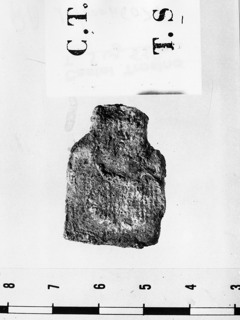 fibula/ forma ricostruibile - deposizione longobarda (prima metà sec. VII d.C)