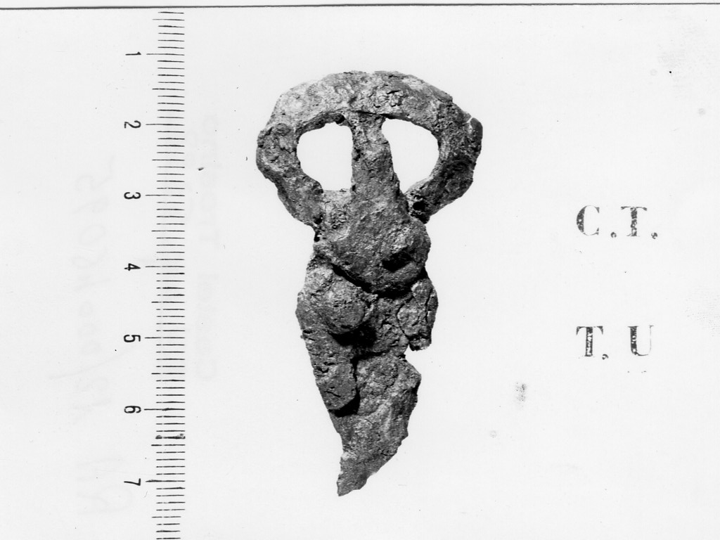 fibbia - deposizione longobarda (fine/ fine secc. VI d.C. - VII d.C)