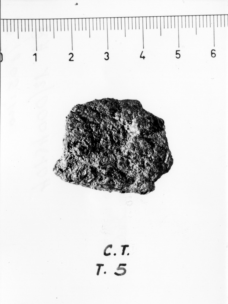 lancia/ frammento - deposizione longobarda (seconda metà sec. VII d.C)