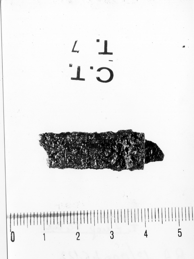 coltellino - deposizione longobarda (prima metà sec. VII d.C)