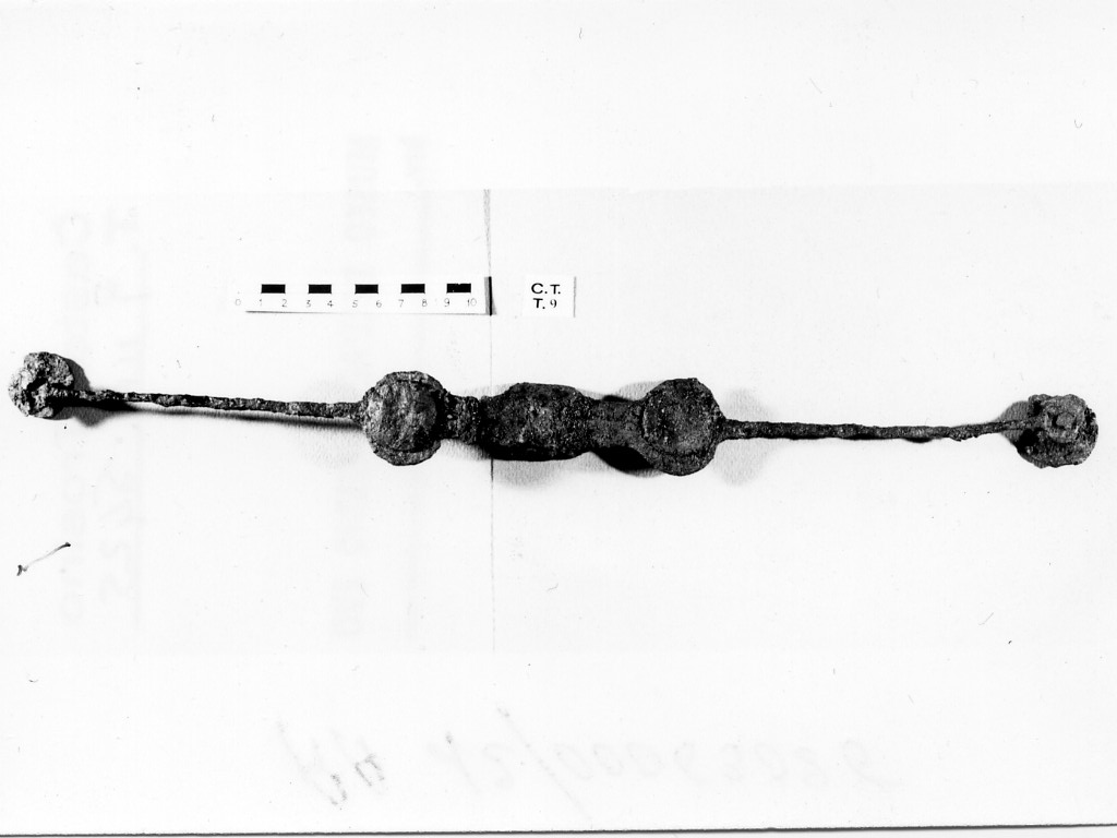 maniglia - deposizione longobarda (metà sec. VII d.C)
