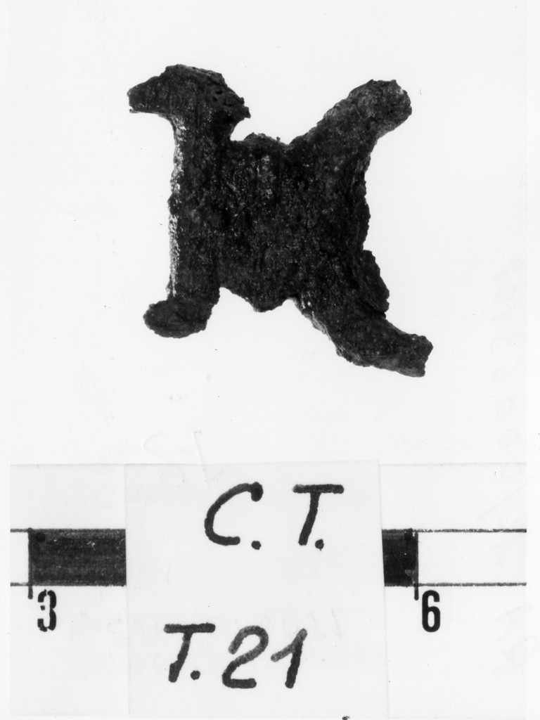 morso equino/ frammento - deposizione longobarda (fine/ fine secc. VI d.C. - VII d.C)
