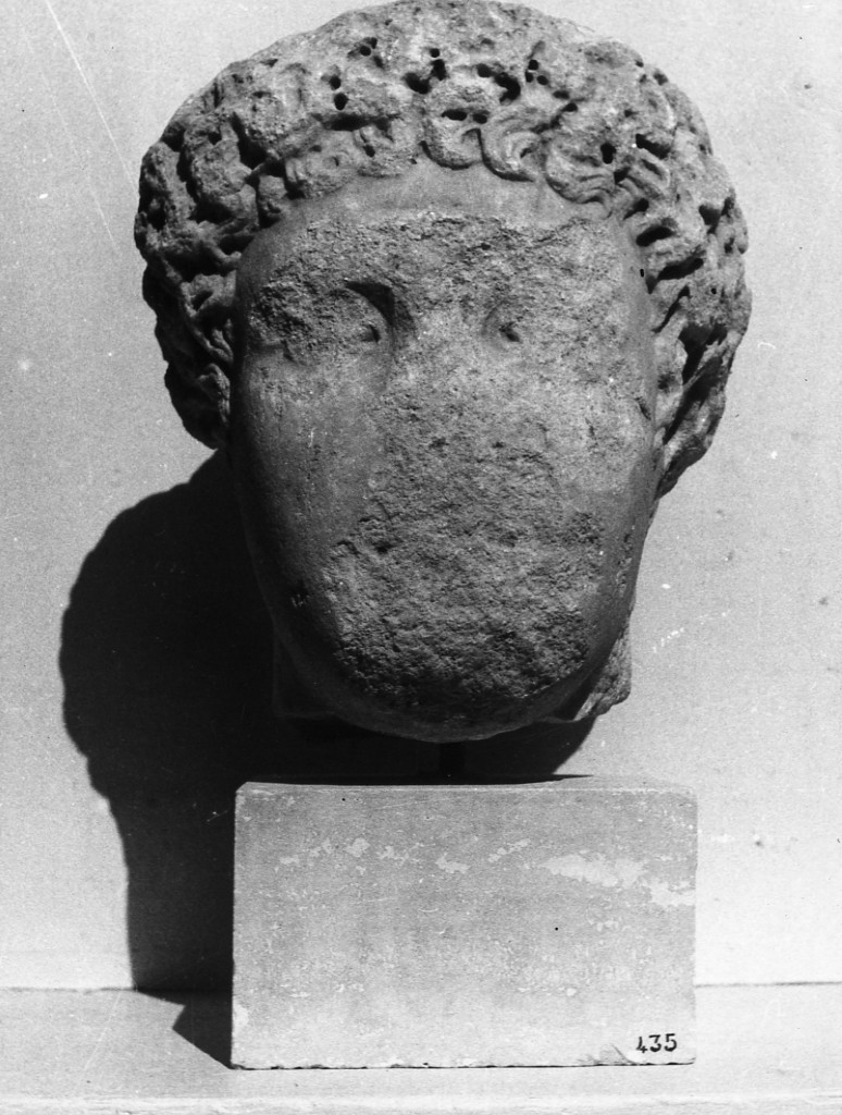 Caracalla (testa ritratto maschile) (sec. III d.C)