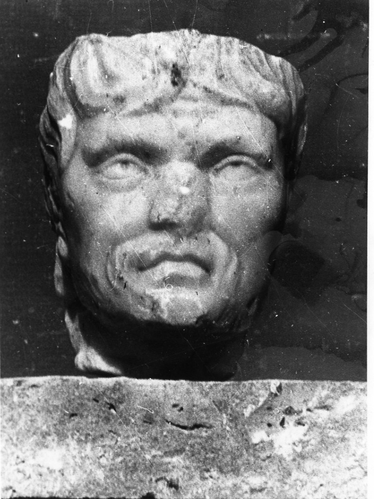 testa maschile (secc. II d.C.-III d.C)