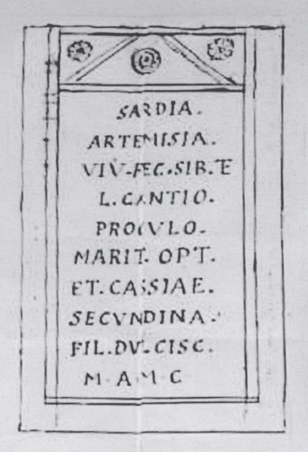 stele (sec. I d.C)