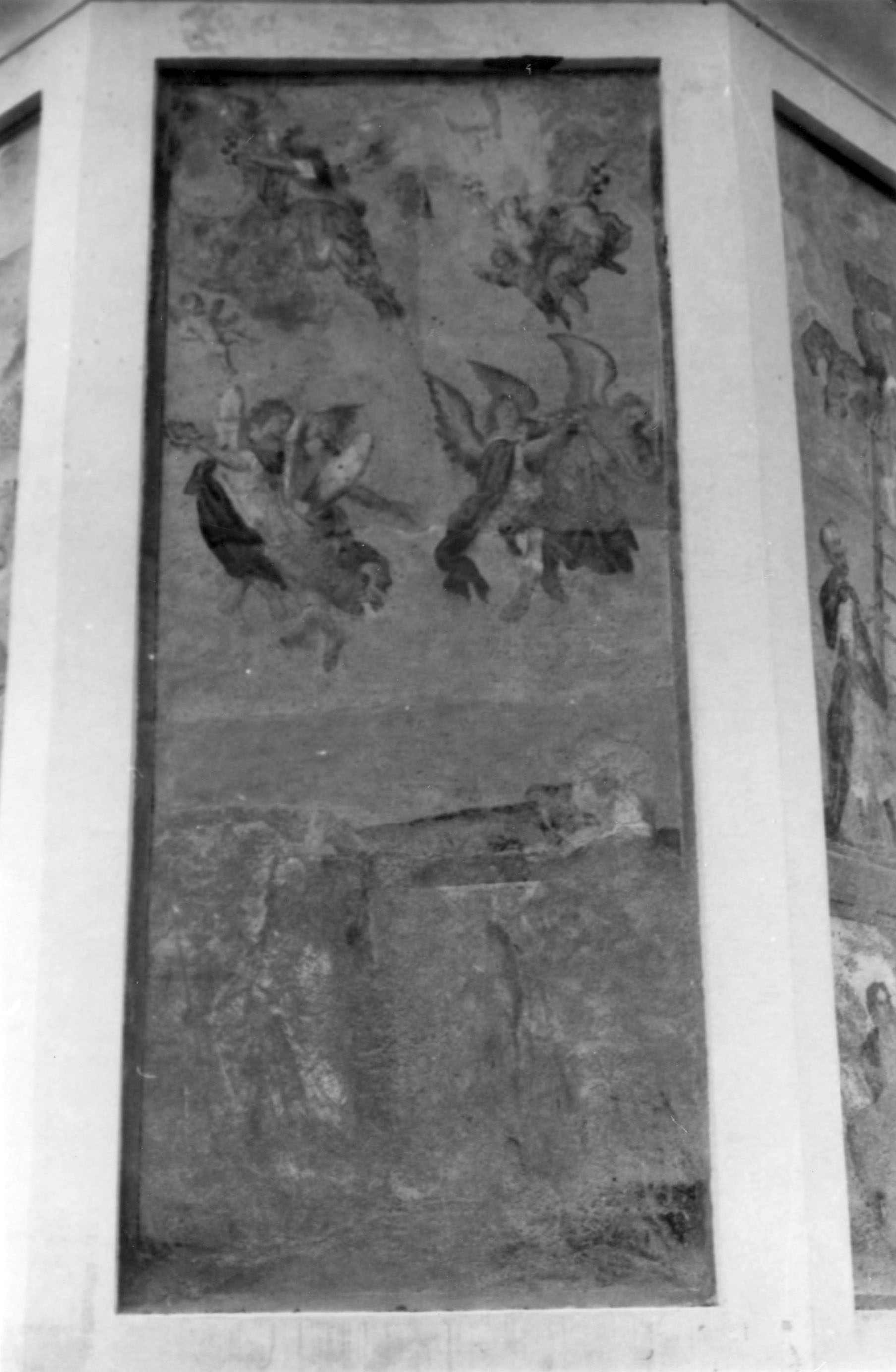 Funerali della Madonna (dipinto murale) - ambito lombardo (seconda metà sec. XVIII)