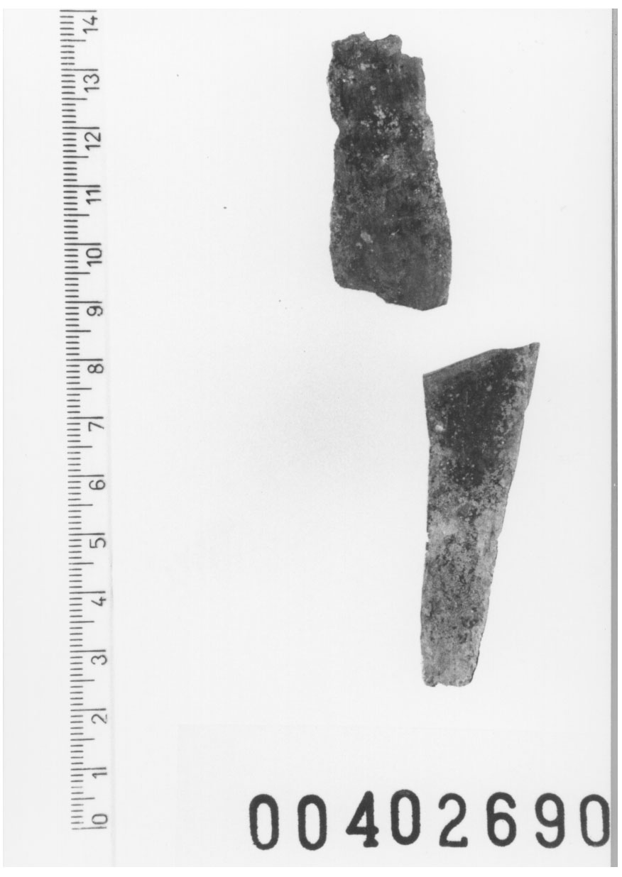 Figura antropomorfa (Lamina) (Fine VI a.C, V a.C)