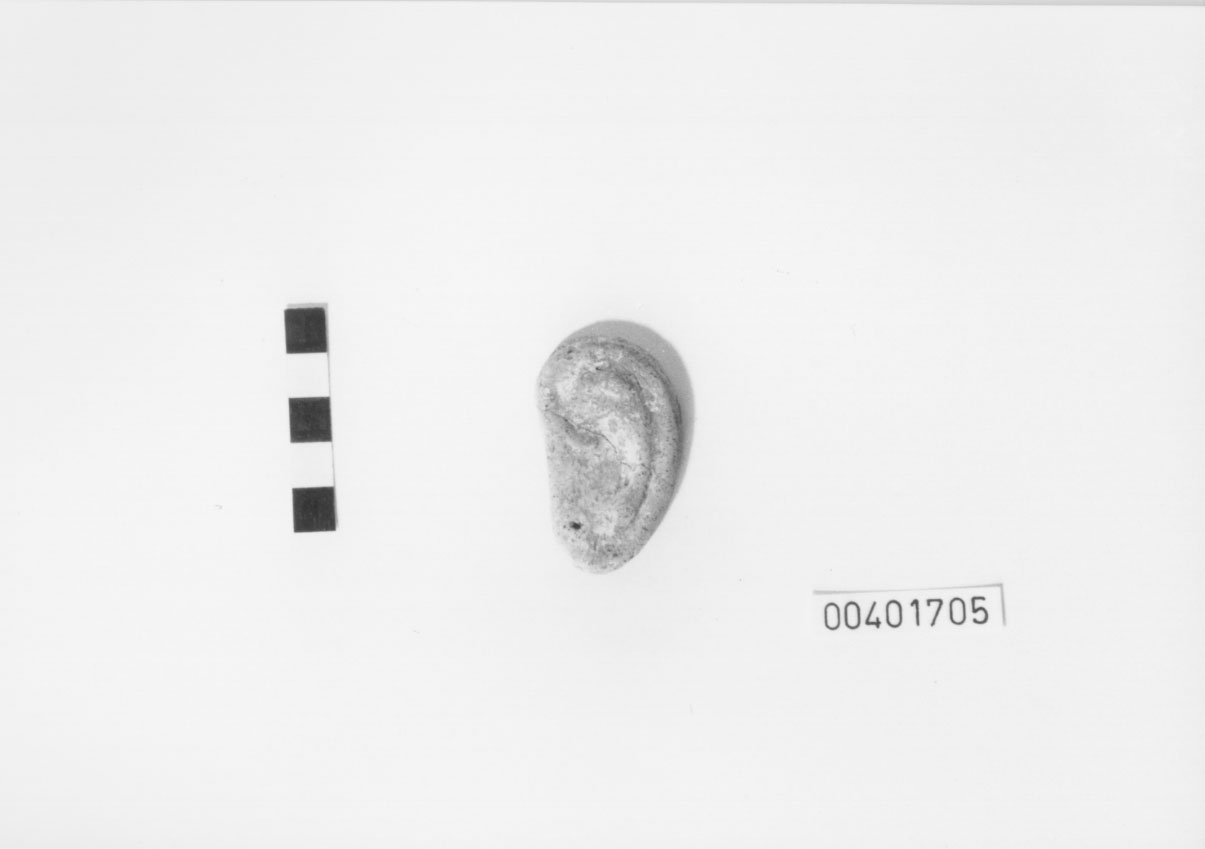 Orecchio (ex voto/ anatomico) - Produzione locale (III-II a.C)