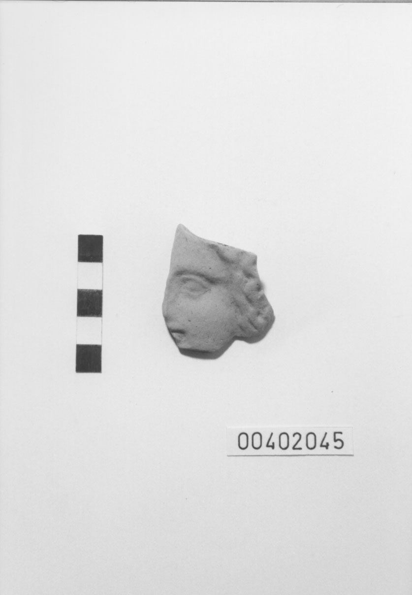 Figura femminile (Testa votiva/ frammento) (III a.C)