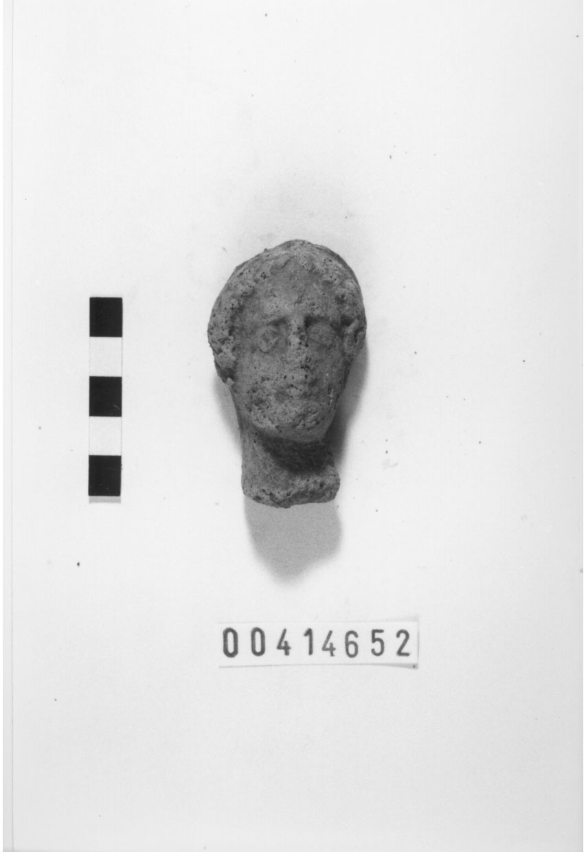 Figura maschile (Testa votiva) (III a.C)
