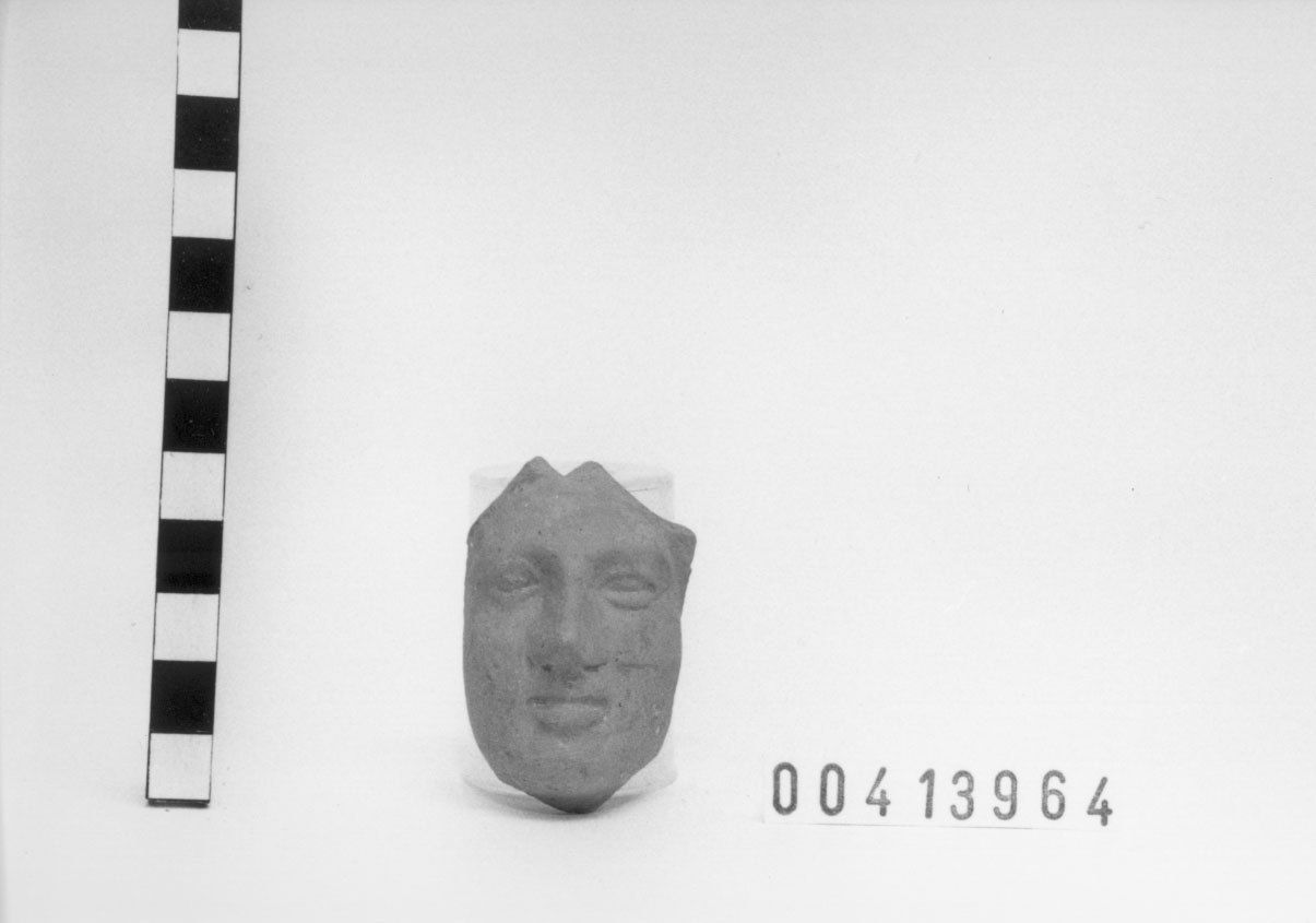 Figura maschile (Testa votiva, Marinucci, tipo E I) (III a.C)