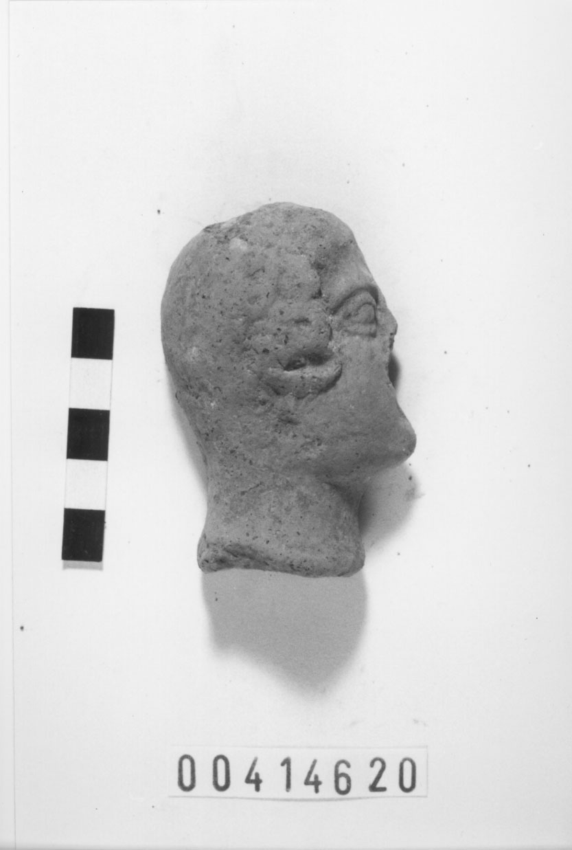 Figura maschile (Mezza testa votiva) (III a.C)