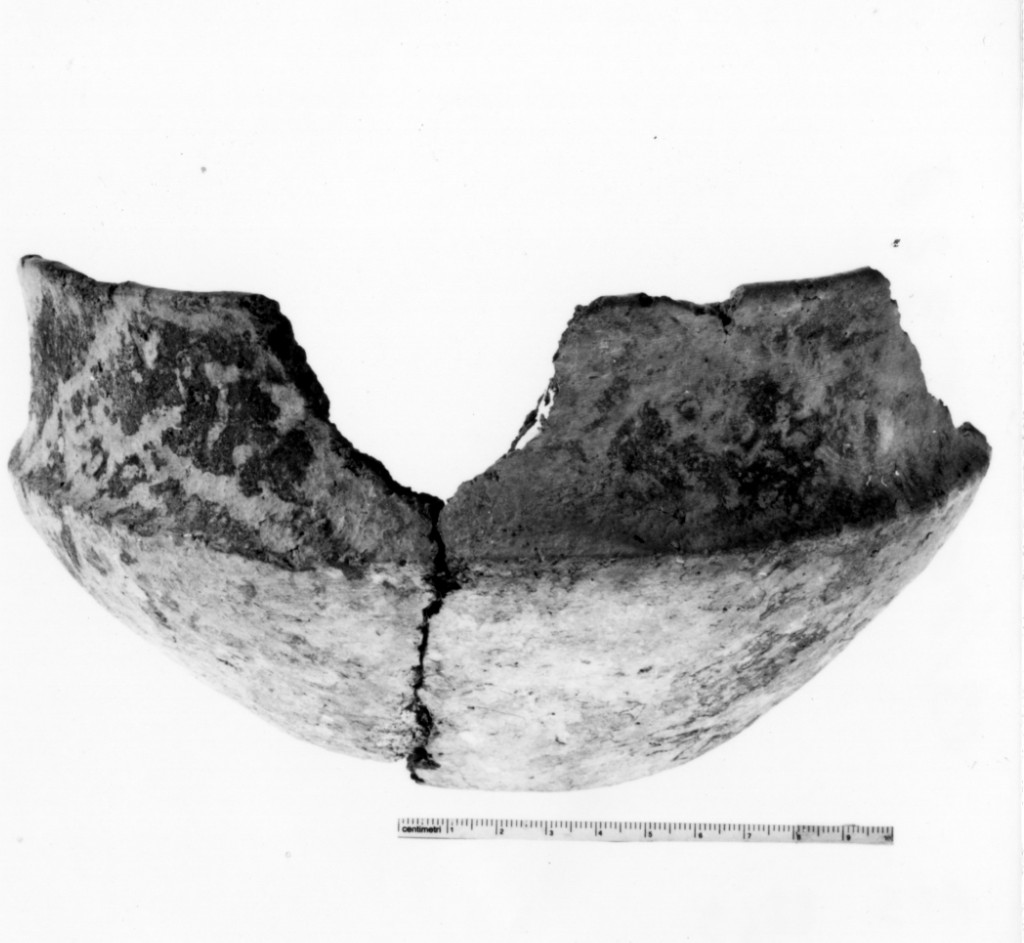 scodella/ frammento - cultura di facies padana (età del bronzo medio-recente)