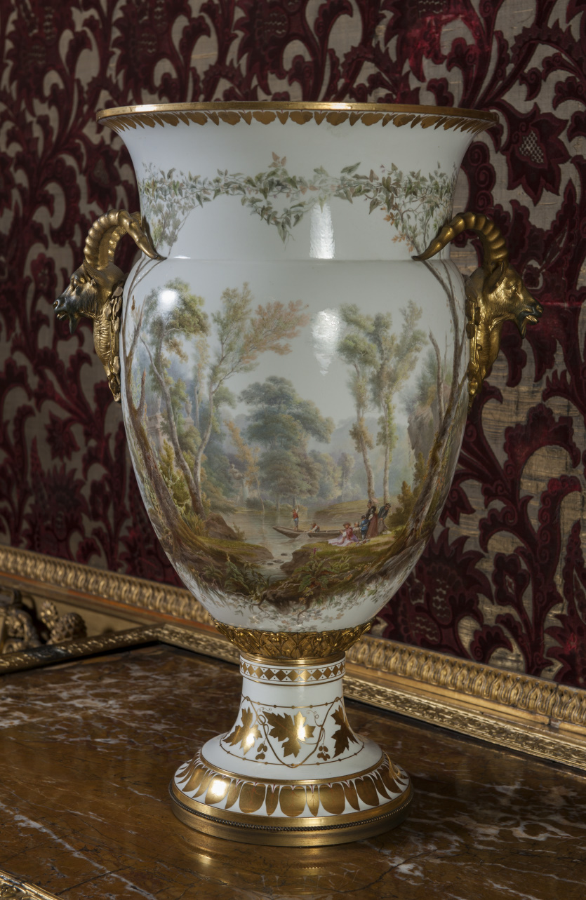 vaso, coppia - ambito francese (metà XIX)