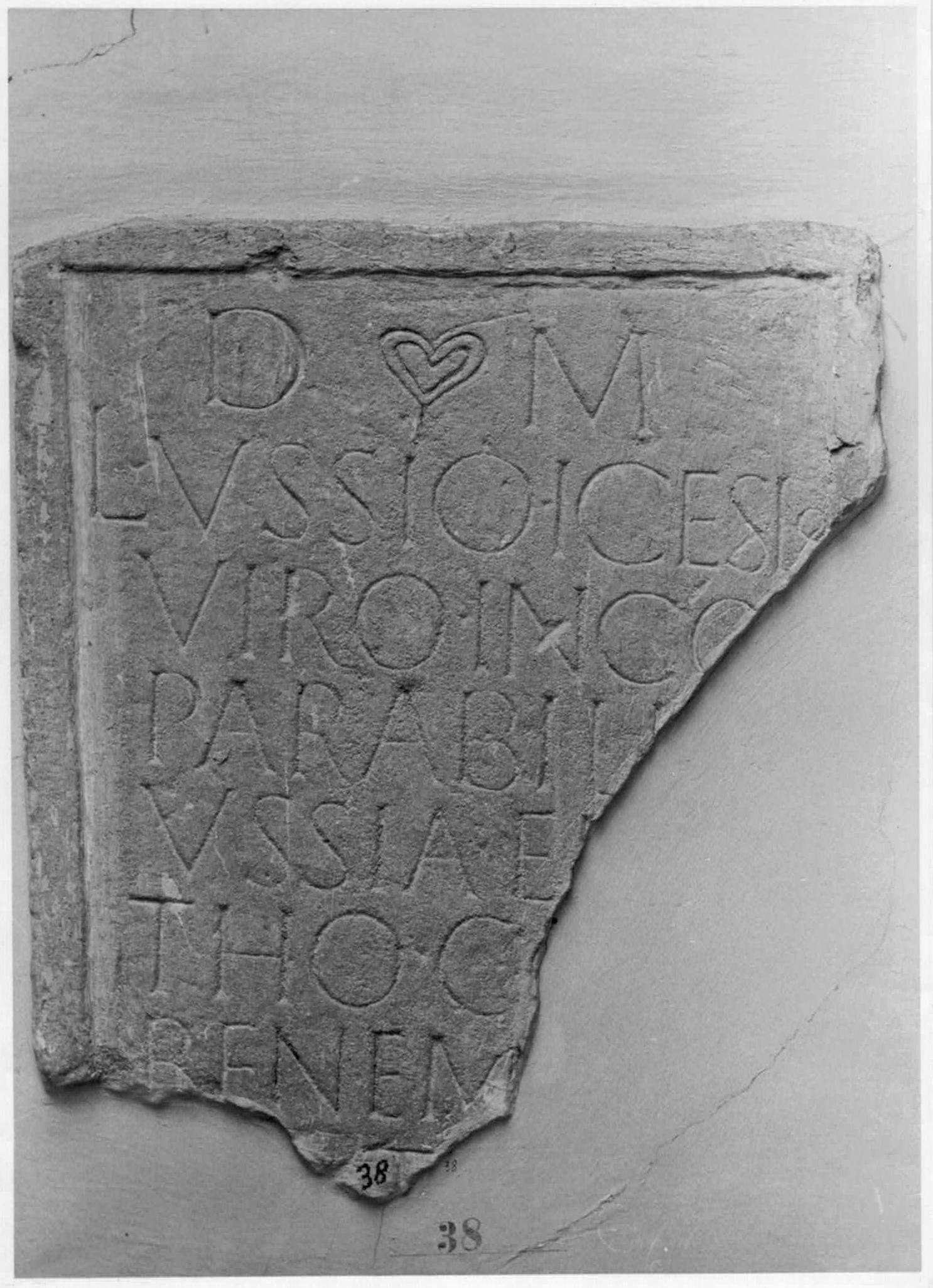 iscrizione, sepolcrale - età romana imperiale (II d.C)