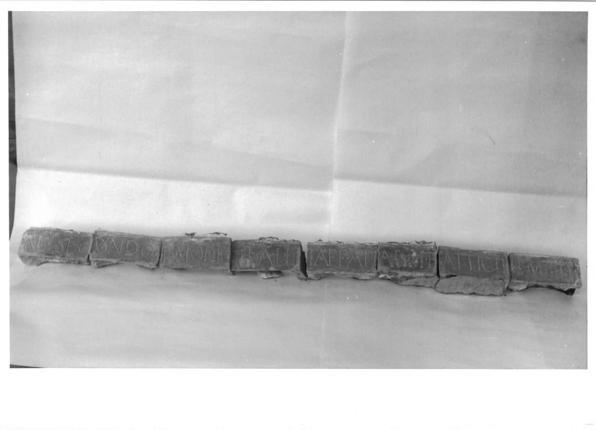 iscrizione - età alto medioevo (VI d.C, II d.C, VII d.C)
