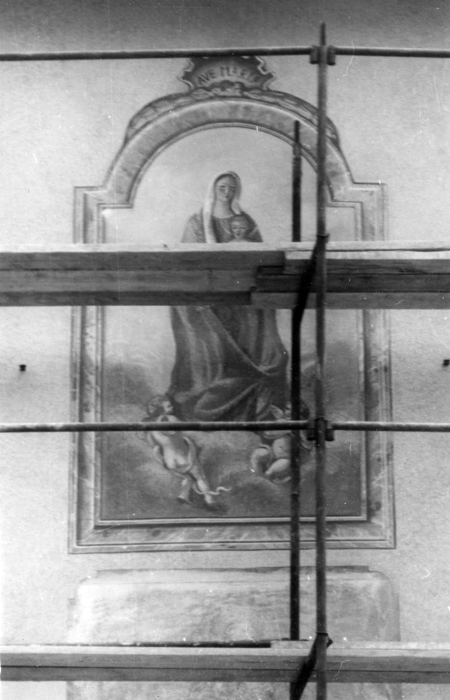 Madonna Assunta; San Rocco (dipinto) - ambito lombardo (sec. XIX)
