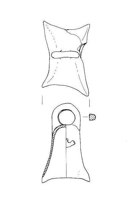 campanello da mobile, tipo Galliazzo B 2 (I-IV d.C)