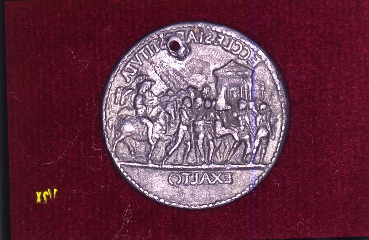 processione trionfale (medaglia) di Cristoforo di Geremia (prima metà sec. XV)
