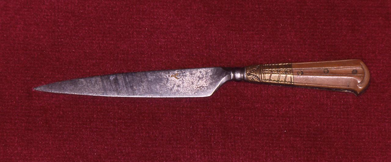 coltello - bottega italiana (?) (sec. XVI)