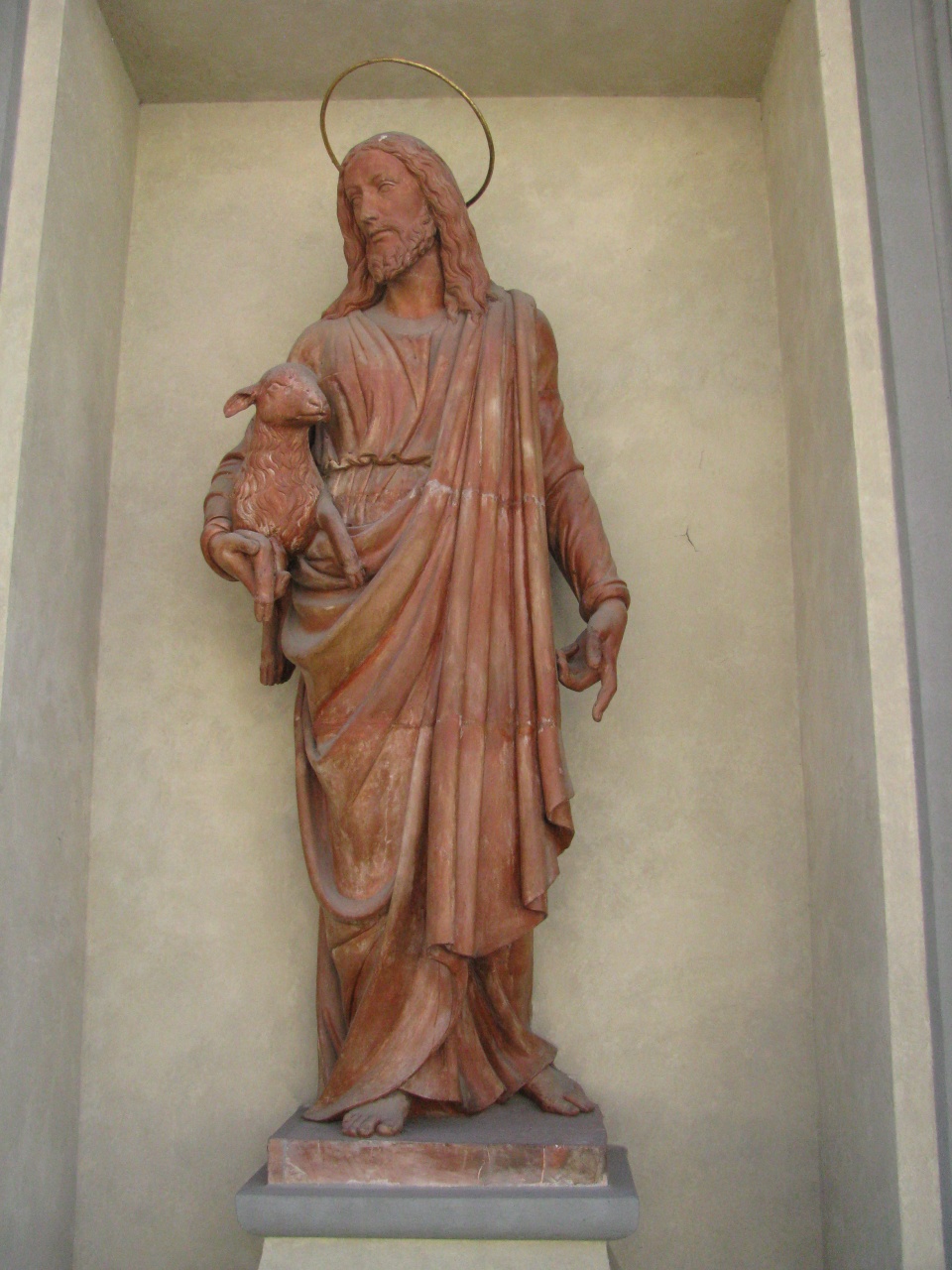 Cristo Buon Pastore (statua) - bottega toscana (sec. XIX)