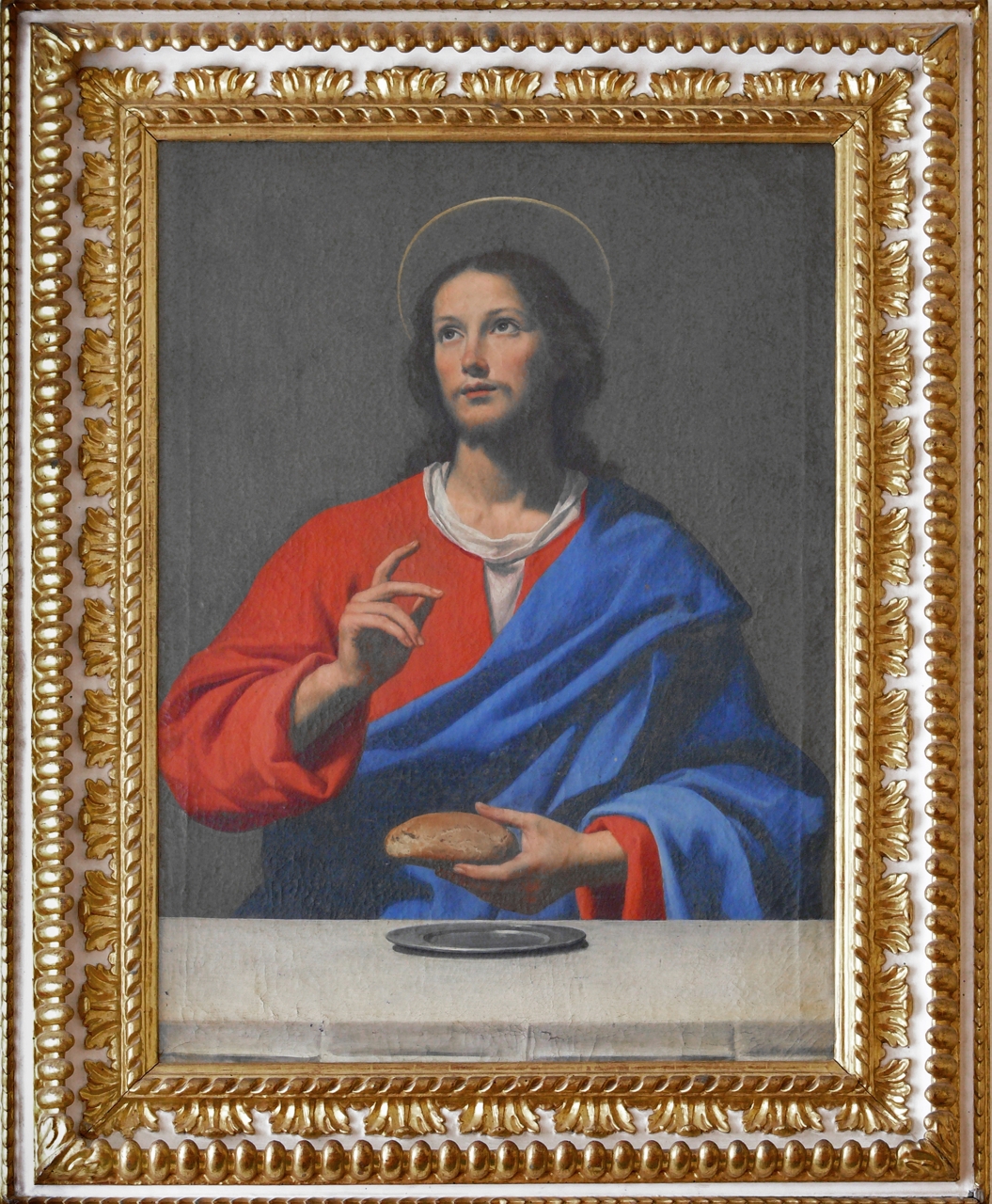 Cristo benedicente (dipinto) di Lippi Lorenzo (sec. XVII)