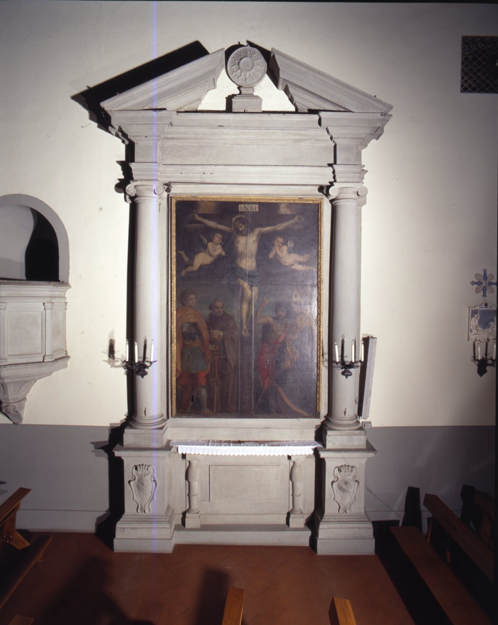 altare - a edicola - bottega toscana (sec. XVI)