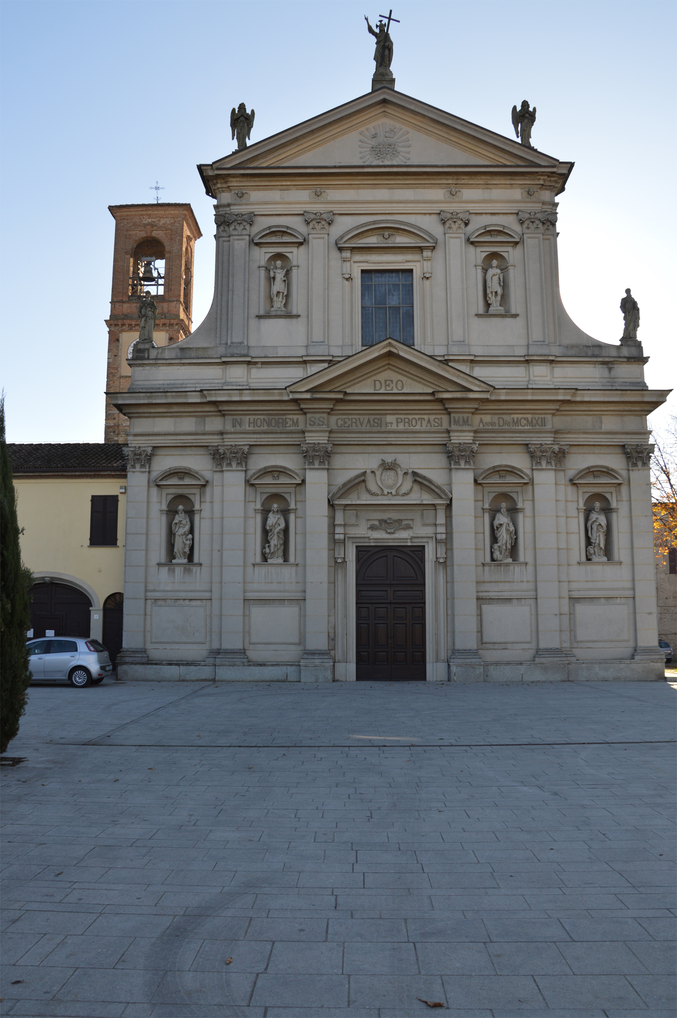 Chiesa dei SS. Gervasio e Protasio (chiesa - casa canonica, parrocchiale) - Montebello della Battaglia (PV) 