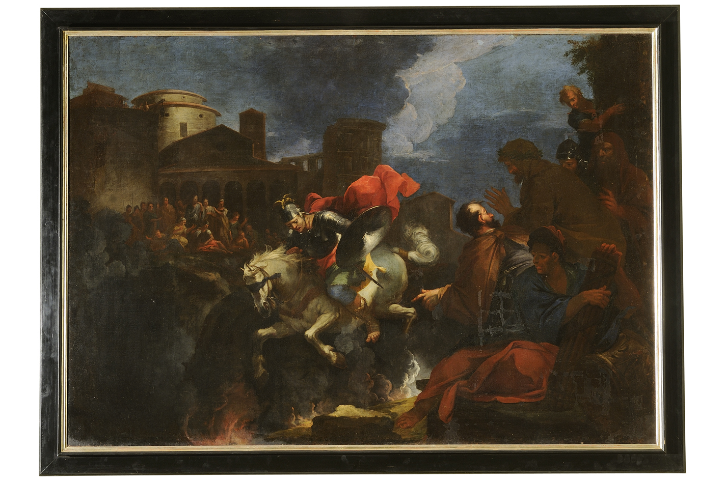 sacrificio di Marco Curzio (dipinto) di Dandini Pietro (seconda metà sec. XVII)
