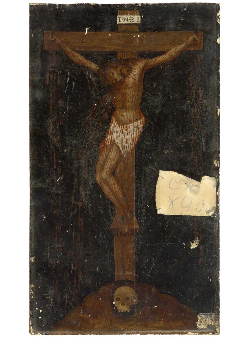 Cristo crocifisso (dipinto) - ambito fiorentino (sec. XVI)