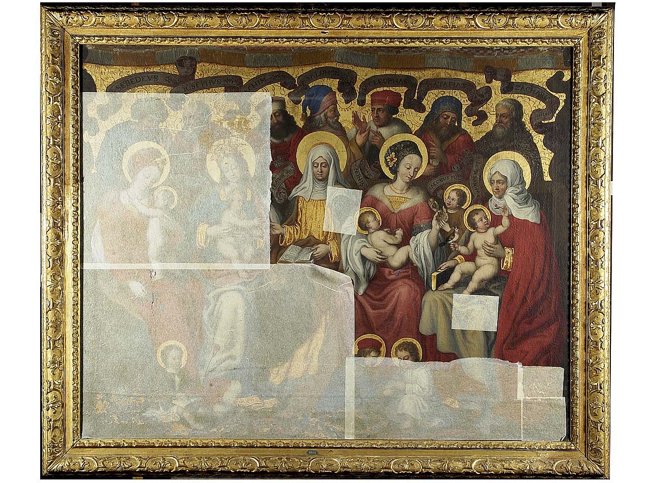 genealogia di Cristo (dipinto) - ambito tedesco (sec. XVI)