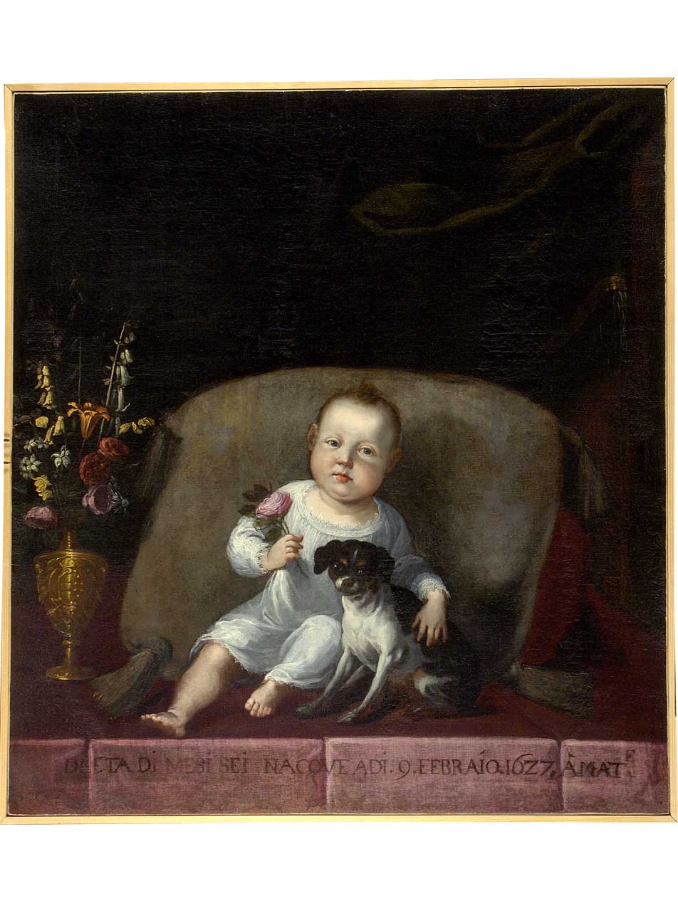 ritratto di Maria Eleonora d'Austria (dipinto) - ambito austriaco (secondo quarto sec. XVII)