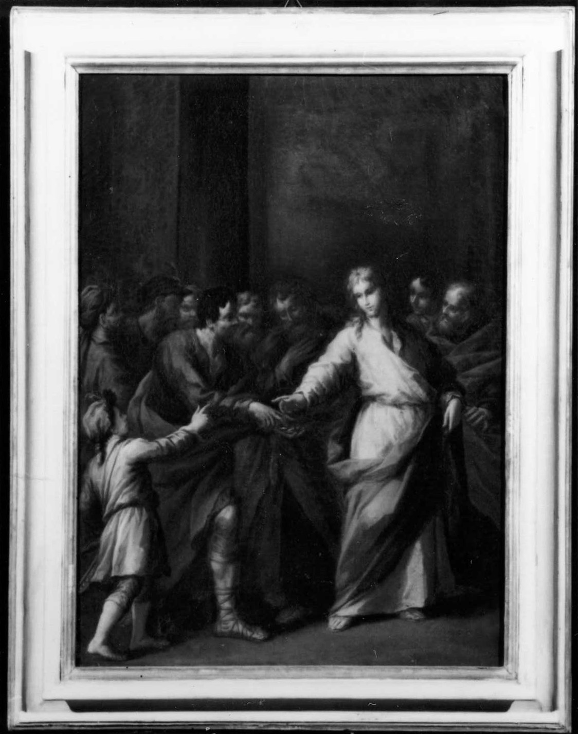 tributo a Cesare (dipinto) di Cinqui Giovanni (bottega) (primo quarto sec. XVIII)