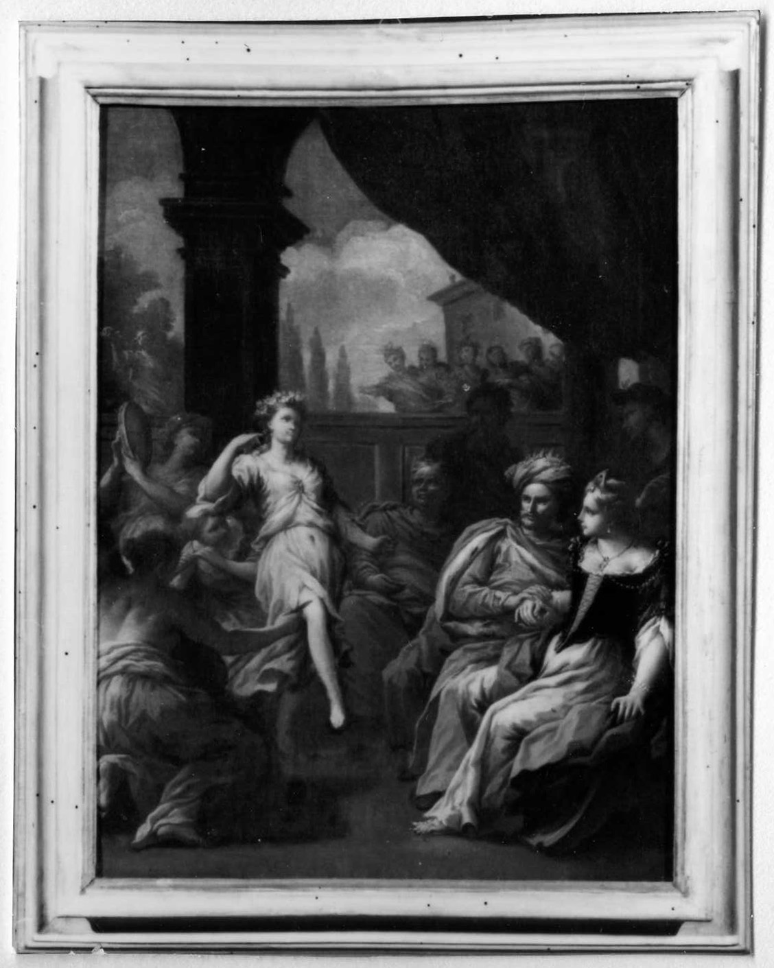 banchetto di Erode (dipinto) di Cinqui Giovanni (bottega) (primo quarto sec. XVIII)
