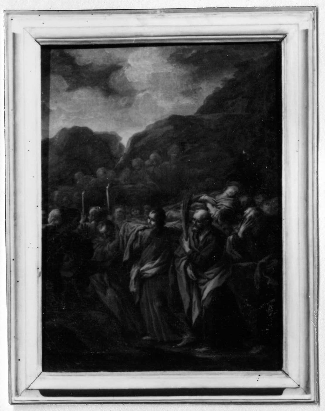 funerali della Madonna (dipinto) di Cinqui Giovanni (bottega) (primo quarto sec. XVIII)