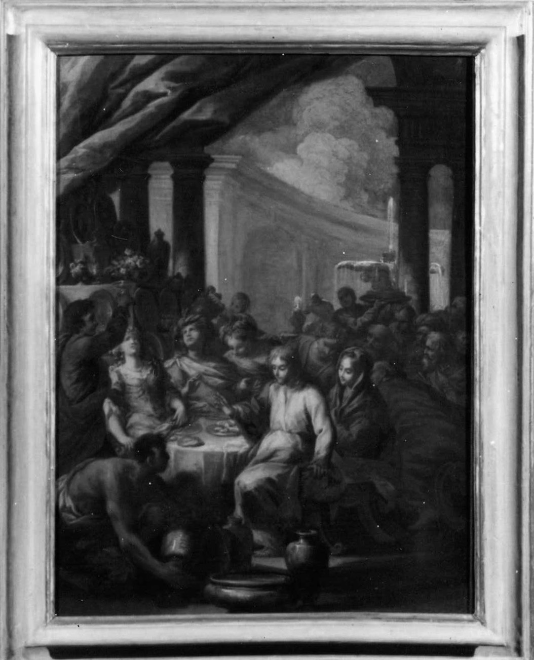 nozze di Cana (dipinto) di Cinqui Giovanni (bottega) (primo quarto sec. XVIII)