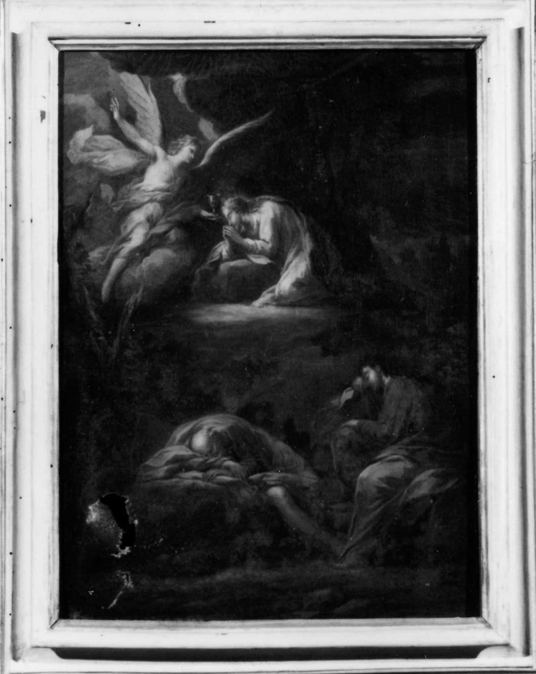 orazione di Cristo nell'orto di Getsemani (dipinto) di Cinqui Giovanni (bottega) (primo quarto sec. XVIII)